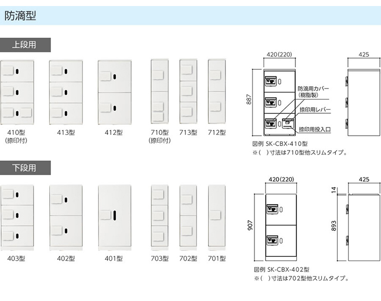 5年保証』 にわのライフコア神栄ホームクリエイト 宅配ボックス テンキー式 小 大 SK-CBX-T03