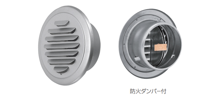 新協和 扉用ガラリ SK-DA-300×500 シルバー - 3