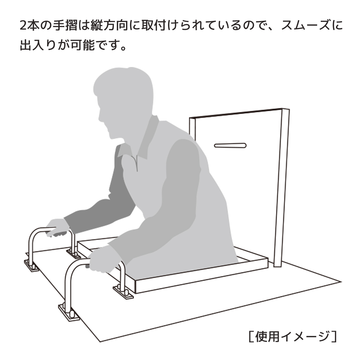 手摺付マンホール